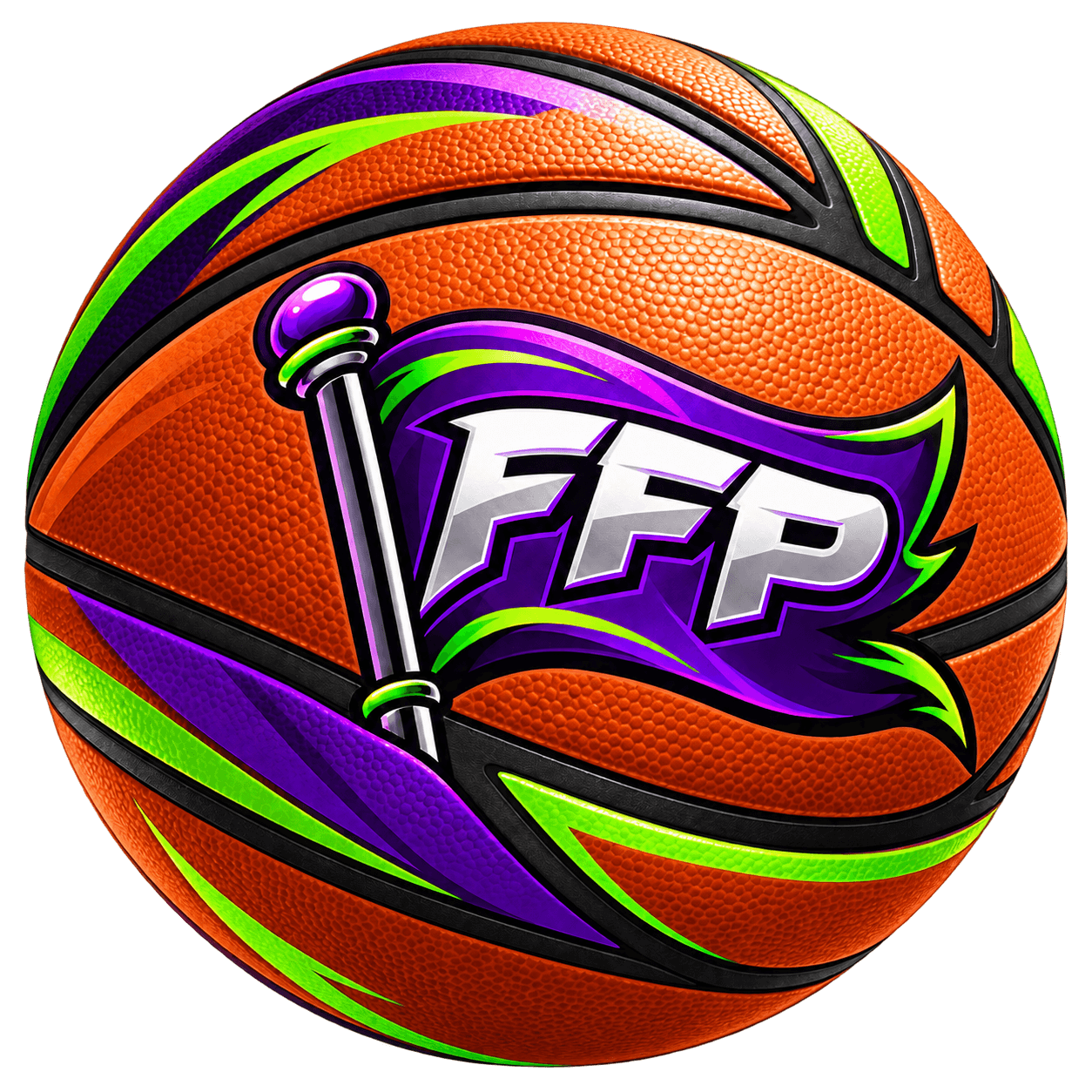 Fantasy Flag Plants branded basketball